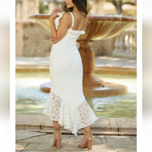 NEW Two Sisters The Label Leanne Dress in White, size US 6 - Picture 4 of 4